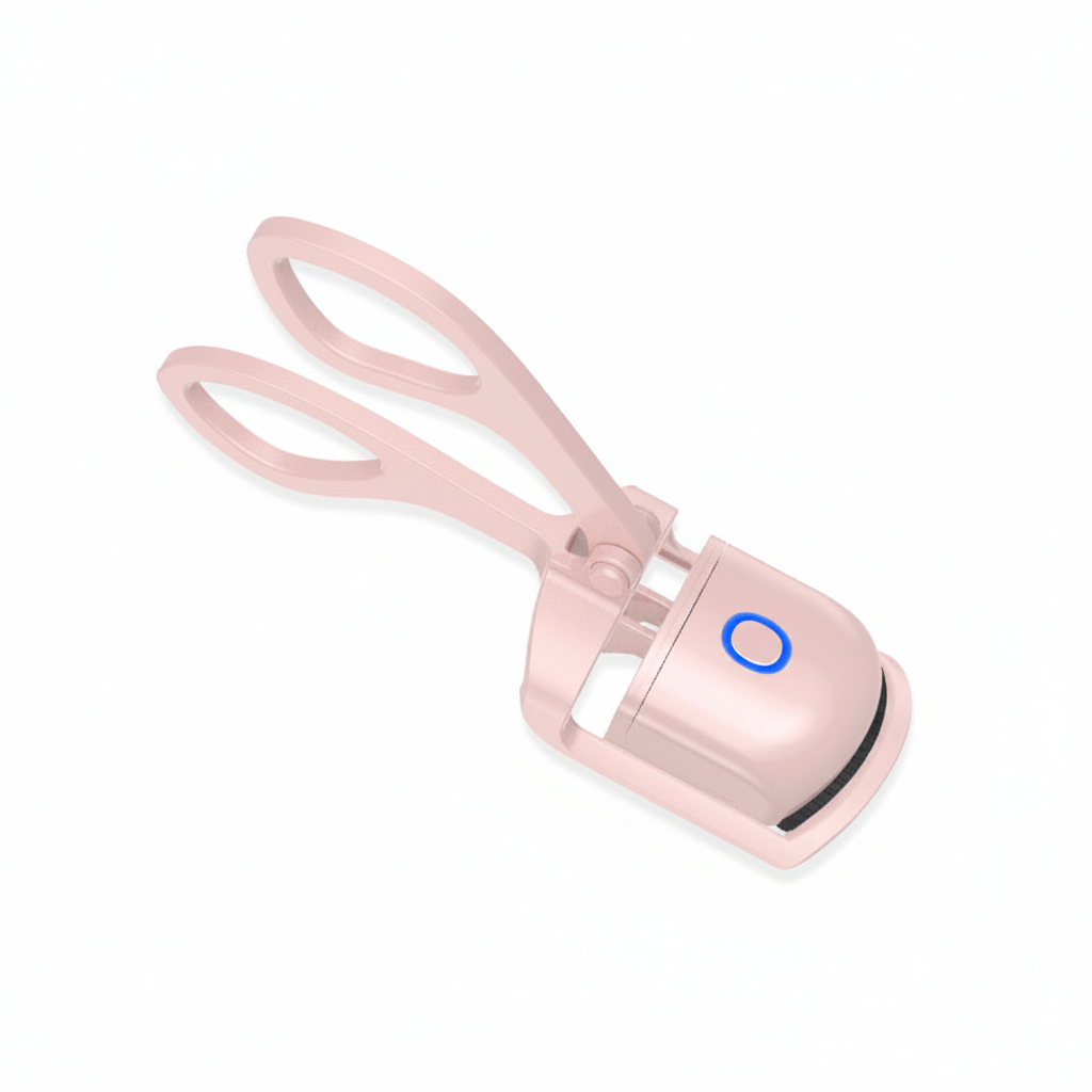 Close-Up Pink Heated Eyelash Curler – Matched