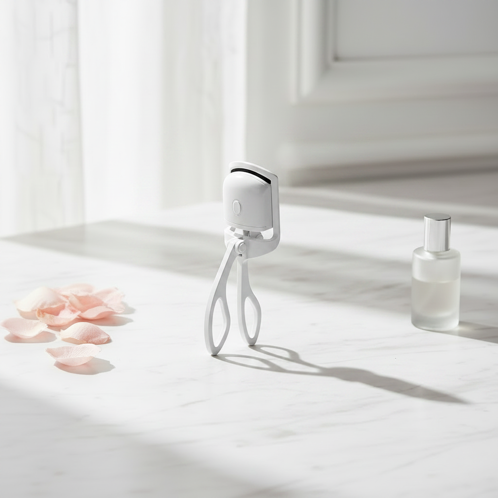EB Beauty Heated Eyelash Curler - Pink